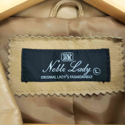 pig leather Noble Lady ピッグレザー スイングトップブルゾン レディース JPN:L