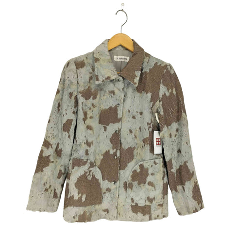 st.VERMEER グランド生地 テクスチャー調ブルゾン レディース JPN:9号