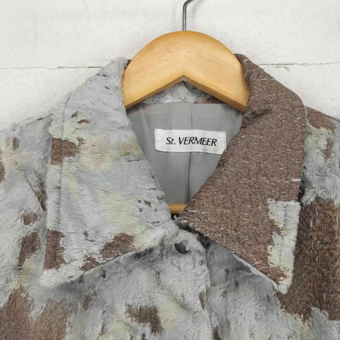 st.VERMEER グランド生地 テクスチャー調ブルゾン レディース JPN:9号