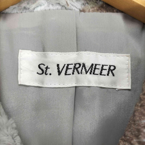 st.VERMEER グランド生地 テクスチャー調ブルゾン レディース JPN:9号