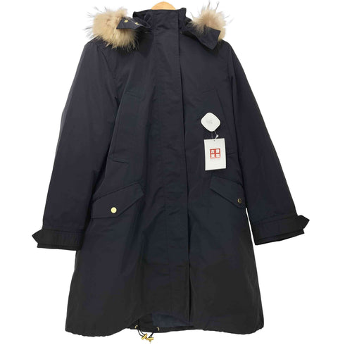 アルアバイル allureville ラクーンファー ライナー付き フーデットコート レディース JPN:2