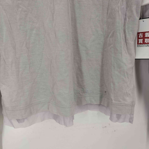 mint designs 切り替えデザインL/S クルーネックtシャツ レディース JPN:2