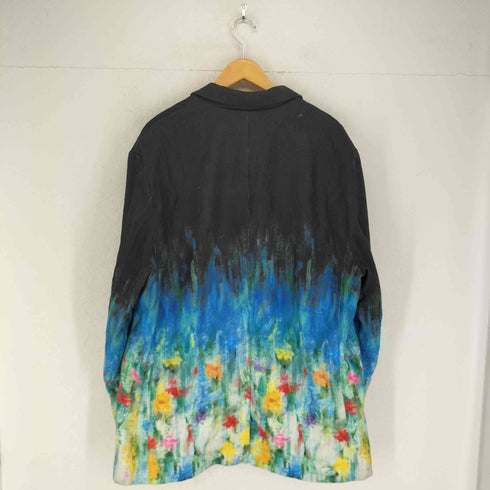 プリントロングジャケット メンズ