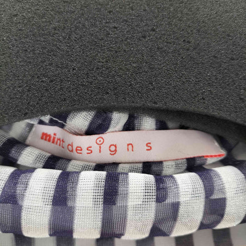mint designs ストライプS/Sシアーカーディガン レディース