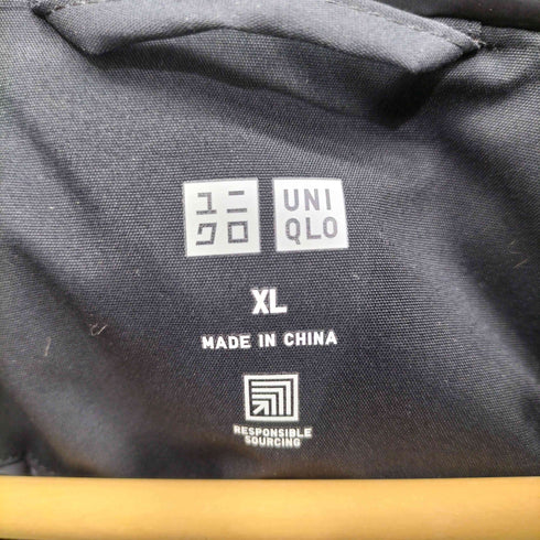 ユニクロ UNIQLO ウルトラウォームハイブリッドダウンロングコート メンズ JPN:XL