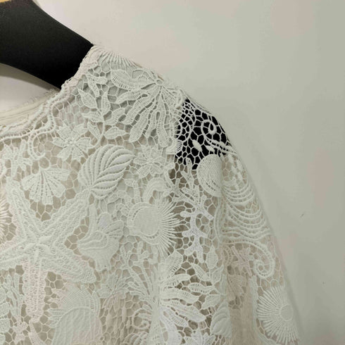 ダーマコレクション DAMA collection レース刺繍 プルオーバー レディース 13R