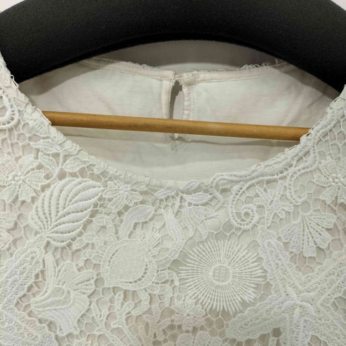 ダーマコレクション DAMA collection レース刺繍 プルオーバー レディース 13R