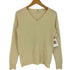 ユニクロ UNIQLO 総カシミヤ Vネック セーター レディース JPN:M