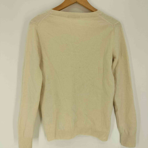 ユニクロ UNIQLO 総カシミヤ Vネック セーター レディース JPN:M