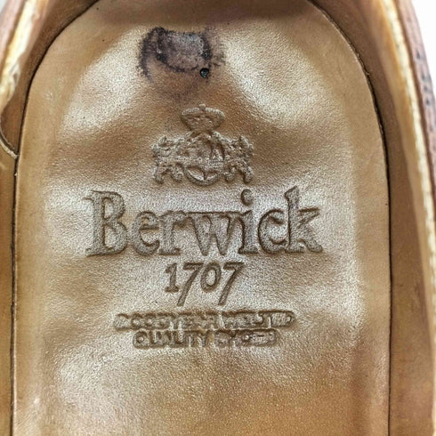 バーウィック Berwick 5544CCDADB ウィングチップ ドレスシューズ メンズ UK:7 7