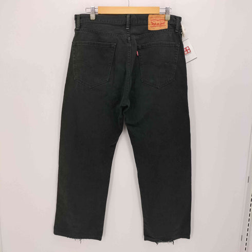 リーバイス Levis 751 後染め ブラック ワイド デニム パンツ メンズ W36 L32