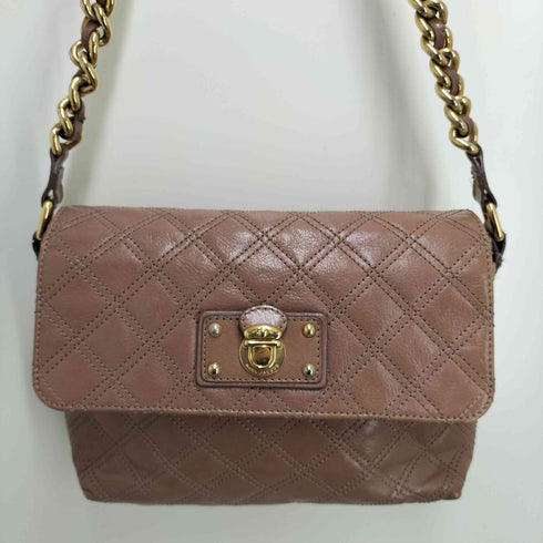 マークジェイコブス MARC JACOBS キルティング レザー ショルダーバッグ レディース