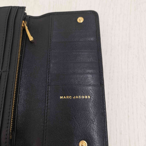 マークジェイコブス MARC JACOBS 南京錠 スタッズ ロングウォレット レディース