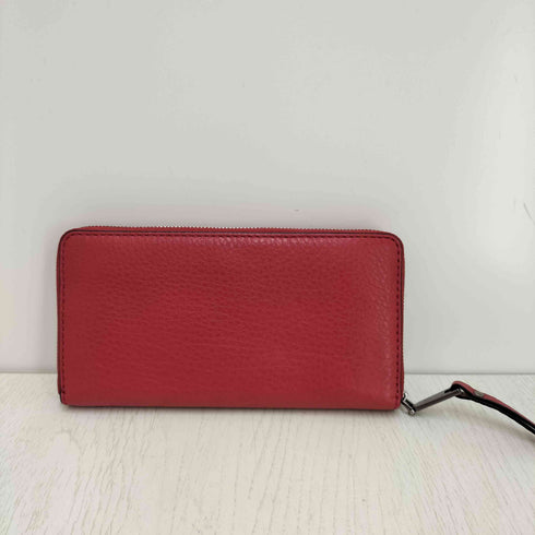 マークジェイコブス MARC JACOBS ストーン装飾 レザー ロングウォレット レディース
