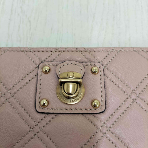 マークジェイコブス MARC JACOBS キルティングレザー ロングウォレット レディース