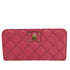 マークジェイコブス MARC JACOBS キルティングレザー ロングウォレット レディース