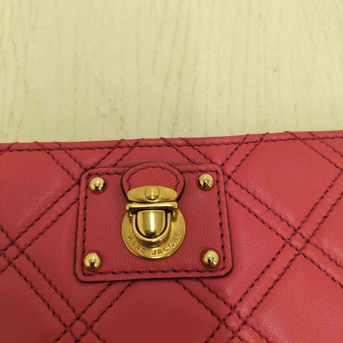 マークジェイコブス MARC JACOBS キルティングレザー ロングウォレット レディース