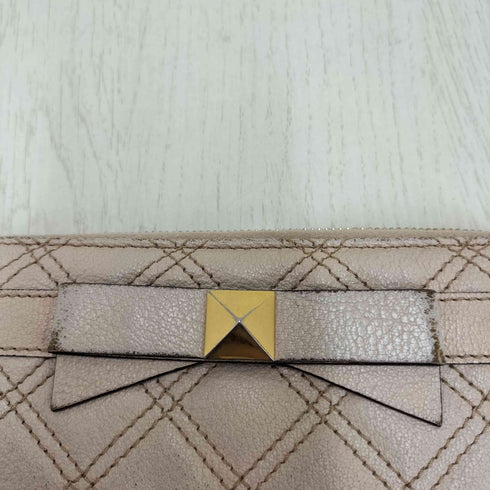 マークジェイコブス MARC JACOBS キルティングレザー ロングウォレット レディース