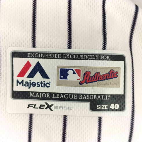 マジェスティック MAJESTIC ヤンキース ベースボールシャツ メンズ US:40