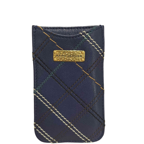 マークジェイコブス MARC JACOBS キルティング レザーポーチ レディース