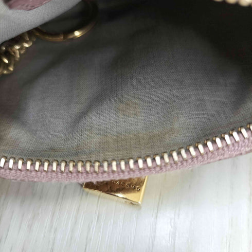 マークジェイコブス MARC JACOBS キルティング レザーポーチ レディース