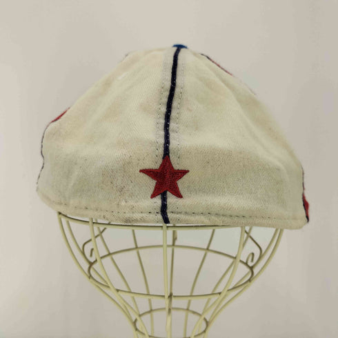 HEADGEAR ニグロリーグ ベースボール チーム ロゴ 刺繍 6パネル ベースボール キャップ メンズ 7 3/4