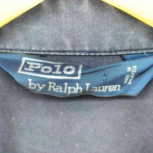 ポロバイラルフローレン Polo by RALPH LAUREN ポニー ゴルフクレスト 刺繍 ジップアップ スイングトップ ハリントン ジャケット メンズ import:L