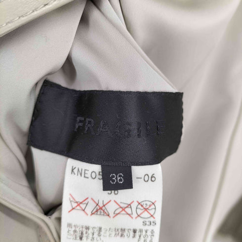 FRAGILE rabbit fur ラビットファーリバーシブルジャケット レディース JPN:36