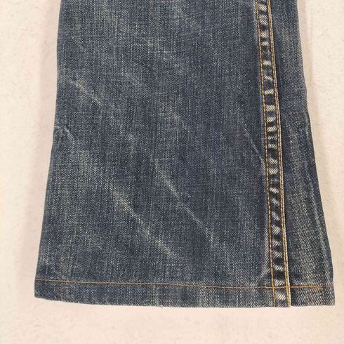 ドライブジーンズ DRIVE JEANS Y2K スタッズフレアデニムパンツ レディース US:26-27