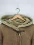 unknown イングランド製 sheepskin leather シープスキン ダッフルコート レディース 8