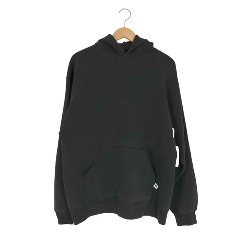 ラッセルアスレチック RUSSELL ATHLETIC 90S メキシコ製 ブランク プルオーバーパーカー ブラック メンズ import:L