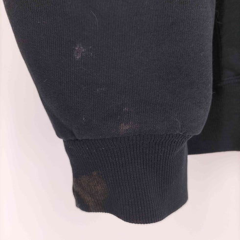 ラッセルアスレチック RUSSELL ATHLETIC 90S メキシコ製 ブランク プルオーバーパーカー ブラック メンズ import:L