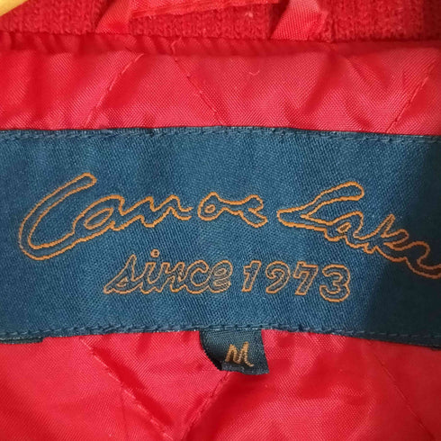 Canoe Lake NEWYORK バック刺繍 裏地キルティング ウールスタジャン メンズ import:M