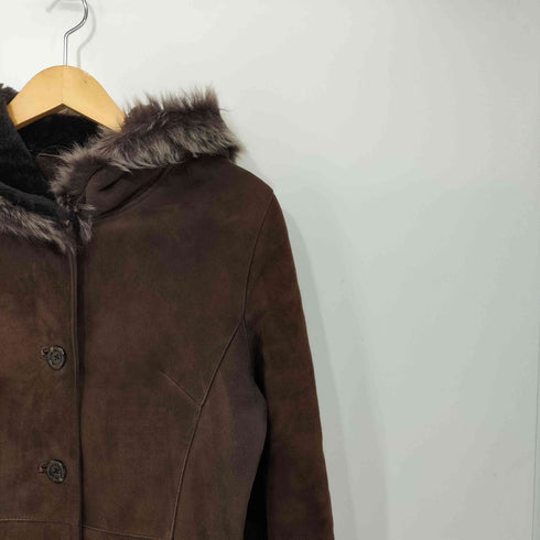 H.S fashion SHEEP SKIN ムートンコート レディース JPN:S