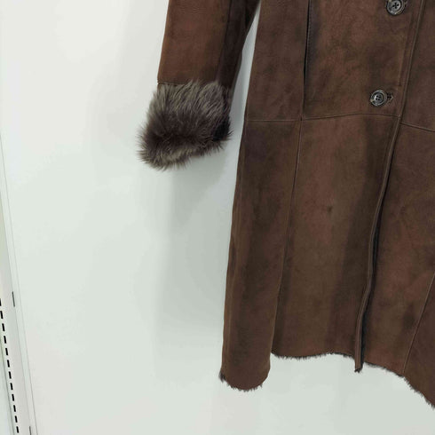 H.S fashion SHEEP SKIN ムートンコート レディース JPN:S