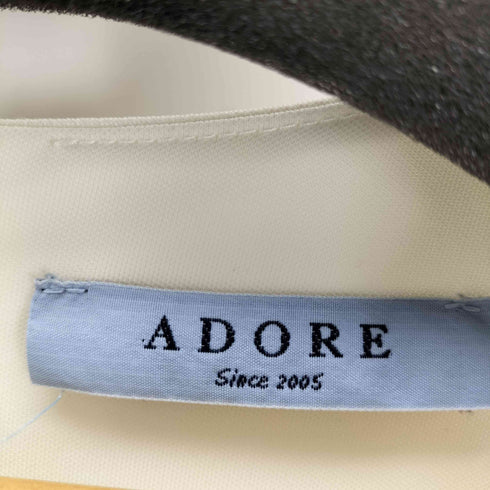 アドーア ADORE クルーネック S/S カットソー レディース