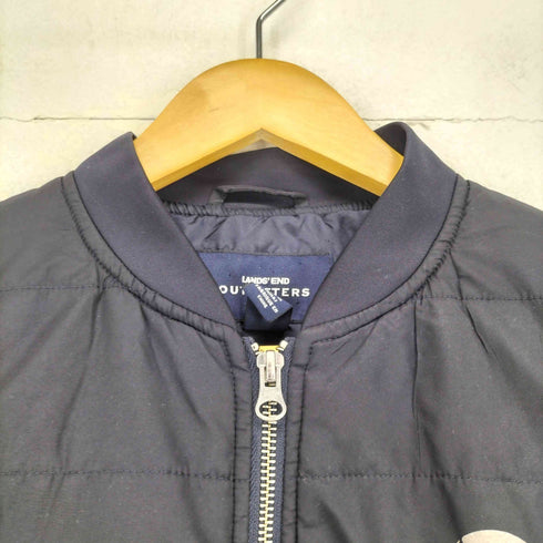 ランズエンド LANDS END 胸ロゴジップアップジャケット メンズ JPN:S