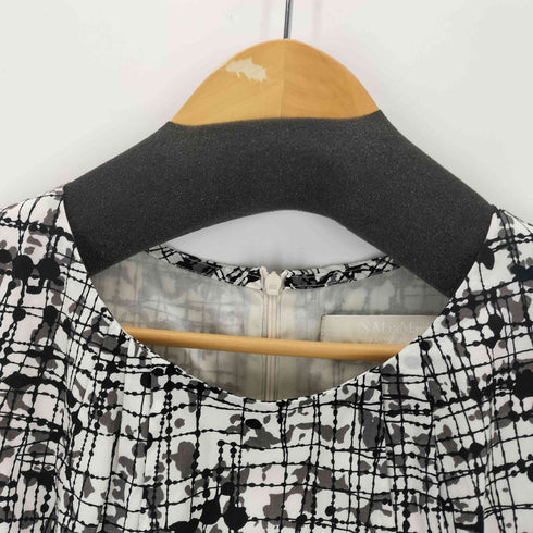 エスマックスマーラ S Max Mara ペイントデザインワンピース レディース