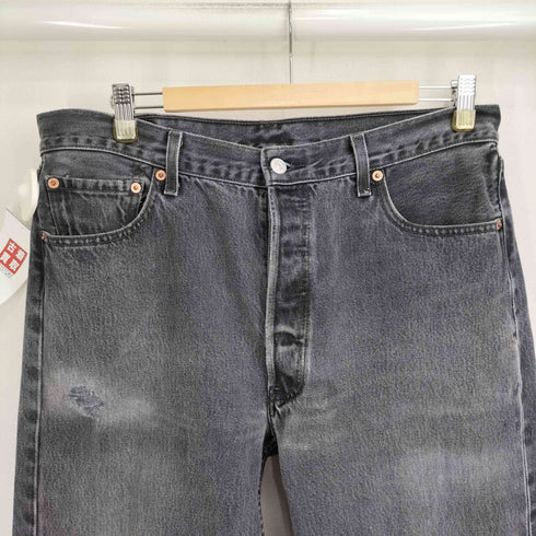 リーバイス LEVI STRAUSS&CO 501 ブラック ボタンフライ デニムパンツ メンズ 36X32