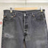 リーバイス LEVI STRAUSS&CO 501 ブラック ボタンフライ デニムパンツ メンズ 36X32