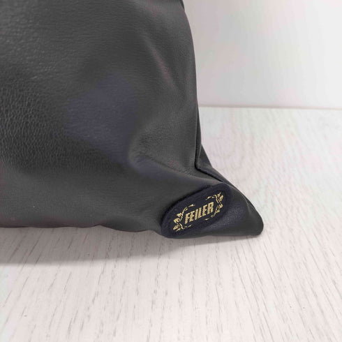 フェイラー FEILER 花柄 刺繍 レザー トートバッグ レディース