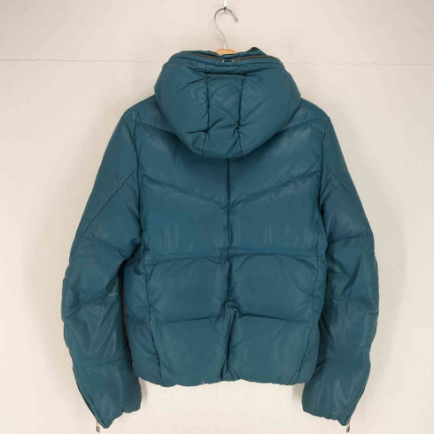TASS STANDARD Sheepskin 山羊革 レザー ダウンジャケット メンズ M