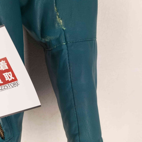 TASS STANDARD Sheepskin 山羊革 レザー ダウンジャケット メンズ M