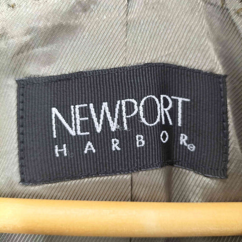NEWPORT ピーチスキントレンチコート メンズ
