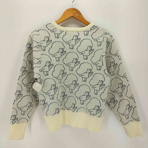 ファーファー furfur キャラクター ジャガードニット レディース ONE SIZE