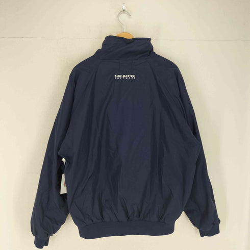 CLUB COLORS 裏地フリースナイロンジャケット 企業ロゴ メンズ import:XL