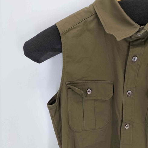 ラルフローレン RALPH LAUREN ノースリーブシャツワンピース レディース JPN:7号