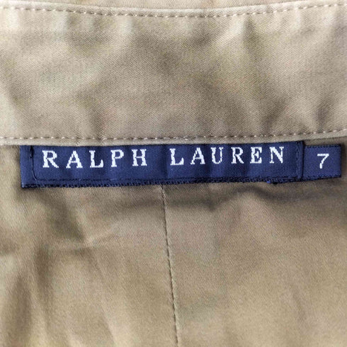 ラルフローレン RALPH LAUREN ノースリーブシャツワンピース レディース JPN:7号
