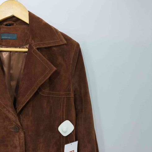 ROCK'N BLUE suede leather コート レディース JPN:38