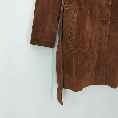 ROCK'N BLUE suede leather コート レディース JPN:38